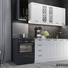 АГАВА Кухонный гарнитур (модульный) акация белая в Копейске - kopejsk.mebel24.online | фото 2