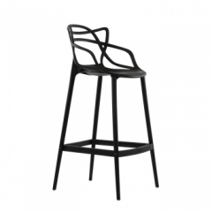 Барный стул Barneo N-235 Masters, черный, design Phillip Stark в Копейске - kopejsk.mebel24.online | фото