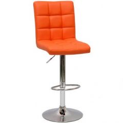 Барный стул Barneo N-48 Kruger оранжевый в Копейске - kopejsk.mebel24.online | фото