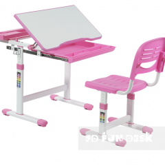 Комплект парта + стул трансформеры Cantare Pink в Копейске - kopejsk.mebel24.online | фото 1