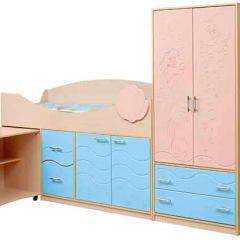 Набор мебели для детской Юниор -12.2 (700*1860) МДФ матовый в Копейске - kopejsk.mebel24.online | фото