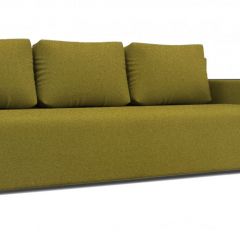 Диван Алиса 4 Bahama GREEN - Teos Dark Brown в Копейске - kopejsk.mebel24.online | фото
