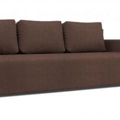 Диван Алиса 4 Bahama PEBBLE - Teos Dark Brown в Копейске - kopejsk.mebel24.online | фото