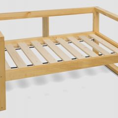 Диван двухместный DEmoku Д-2 (Беж/Холодный серый) в Копейске - kopejsk.mebel24.online | фото 3