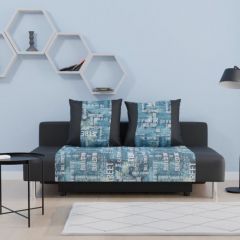 Диван Марлин Central Denim в Копейске - kopejsk.mebel24.online | фото