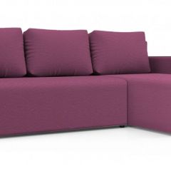 Диван угловой Алиса 3 Bahama BERRY - Teos Dark Brown в Копейске - kopejsk.mebel24.online | фото