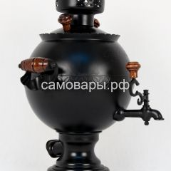 Электрический самовар "Черный Русский" матовый шар на 3 литра. Ограниченная серия. в Копейске - kopejsk.mebel24.online | фото 3