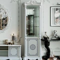 Гостиная Грация (комплект) белый/серебро в Копейске - kopejsk.mebel24.online | фото 3