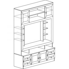 Гостиная Инна 3 Денвер светлый в Копейске - kopejsk.mebel24.online | фото 7