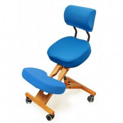 Коленный стул со спинкой Smartstool KW02В + Чехлы в Копейске - kopejsk.mebel24.online | фото 2