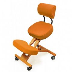 Коленный стул со спинкой Smartstool KW02В + Чехлы в Копейске - kopejsk.mebel24.online | фото 4