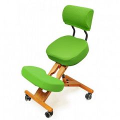 Коленный стул со спинкой Smartstool KW02В + Чехлы в Копейске - kopejsk.mebel24.online | фото 6