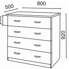 Комод Классик (Rinner) в Копейске - kopejsk.mebel24.online | фото 3