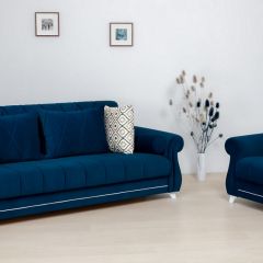 Комплект Роуз ТД 410 диван-кровать + кресло + комплект подушек в Копейске - kopejsk.mebel24.online | фото