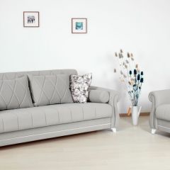 Комплект Роуз ТД 414 диван-кровать + кресло + комплект подушек в Копейске - kopejsk.mebel24.online | фото