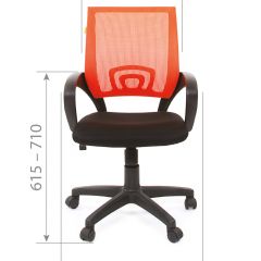 Кресло для оператора CHAIRMAN 696 black (ткань TW-11/сетка TW-66) в Копейске - kopejsk.mebel24.online | фото 3