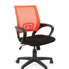 Кресло для оператора CHAIRMAN 696 black (ткань TW-11/сетка TW-66) в Копейске - kopejsk.mebel24.online | фото