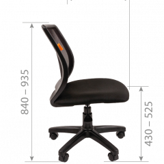 Кресло для оператора CHAIRMAN 699 Б/Л (ткань стандарт/сетка TW-04) в Копейске - kopejsk.mebel24.online | фото 7