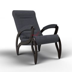 Кресло для отдыха Зельден 20-Т-ГР (тканьвенге) ГРАФИТ в Копейске - kopejsk.mebel24.online | фото