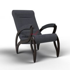 Кресло для отдыха Зельден 20-Т-ГР (тканьвенге) ГРАФИТ в Копейске - kopejsk.mebel24.online | фото