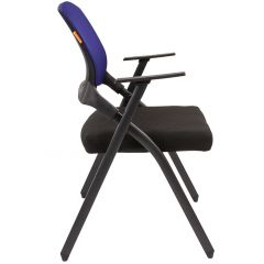 Кресло для посетителей CHAIRMAN NEXX (ткань стандарт черный/сетка DW-61) в Копейске - kopejsk.mebel24.online | фото 3