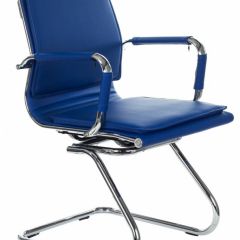 Кресло для посетителя Бюрократ CH-993-Low-V/blue синий в Копейске - kopejsk.mebel24.online | фото