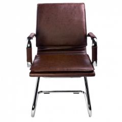 Кресло для посетителя Бюрократ CH-993-Low-V/Brown коричневый в Копейске - kopejsk.mebel24.online | фото 4