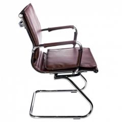 Кресло для посетителя Бюрократ CH-993-Low-V/Brown коричневый в Копейске - kopejsk.mebel24.online | фото 2