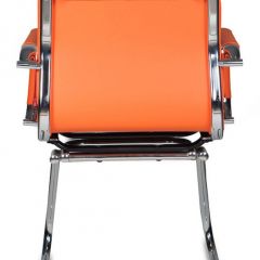 Кресло для посетителя Бюрократ CH-993-Low-V/orange оранжевый в Копейске - kopejsk.mebel24.online | фото 4