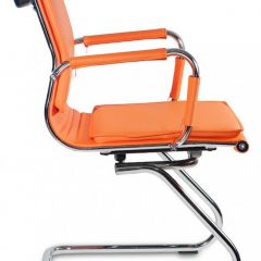 Кресло для посетителя Бюрократ CH-993-Low-V/orange оранжевый в Копейске - kopejsk.mebel24.online | фото 2