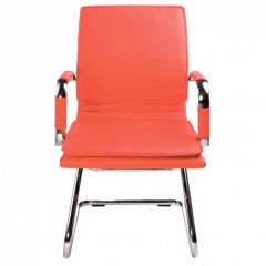 Кресло для посетителя Бюрократ CH-993-Low-V/Red красный в Копейске - kopejsk.mebel24.online | фото 4