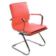 Кресло для посетителя Бюрократ CH-993-Low-V/Red красный в Копейске - kopejsk.mebel24.online | фото