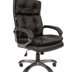 Кресло для руководителя  CHAIRMAN 442 (экокожа черная) в Копейске - kopejsk.mebel24.online | фото 2