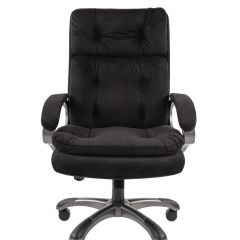 Кресло для руководителя  CHAIRMAN 442 (ткань черная) в Копейске - kopejsk.mebel24.online | фото