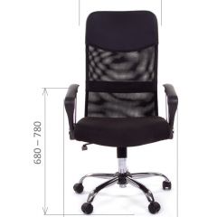 Кресло для руководителя CHAIRMAN 610 N (15-21 черный/сетка черный) в Копейске - kopejsk.mebel24.online | фото 4