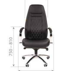 Кресло для руководителя CHAIRMAN 950 (Экокожа) Черное в Копейске - kopejsk.mebel24.online | фото 4