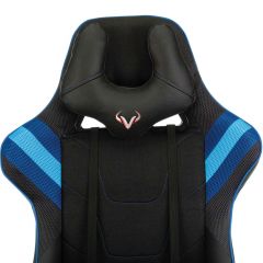 Кресло игровое Бюрократ VIKING 4 AERO BLUE черный/синий в Копейске - kopejsk.mebel24.online | фото 6