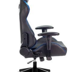 Кресло игровое Бюрократ VIKING 4 AERO BLUE черный/синий в Копейске - kopejsk.mebel24.online | фото 8