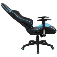 Кресло компьютерное BRABIX "GT Master GM-110" (черное/голубое) 531928 в Копейске - kopejsk.mebel24.online | фото 5
