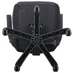 Кресло компьютерное BRABIX Techno Pro GM-003 (ткань черное/серое, вставки оранжевые) 531813 в Копейске - kopejsk.mebel24.online | фото 9