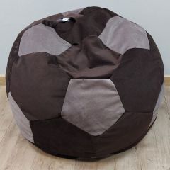 Кресло-мешок Мяч M (Vital Chocolate-Vital Java) в Копейске - kopejsk.mebel24.online | фото