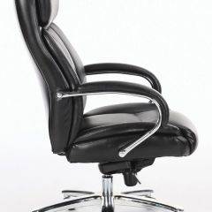 Кресло офисное BRABIX "Direct EX-580" (хром/рециклированная кожа/черное) 531824 в Копейске - kopejsk.mebel24.online | фото 3