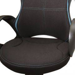 Кресло офисное BRABIX PREMIUM "Force EX-516" (ткань черная/вставки синие) 531572 в Копейске - kopejsk.mebel24.online | фото 6