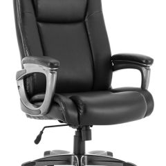 Кресло офисное BRABIX PREMIUM "Solid HD-005" (рециклированная кожа, черное) 531941 в Копейске - kopejsk.mebel24.online | фото