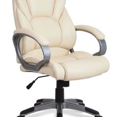Кресло офисное BRABIX "Eldorado EX-504", экокожа, бежевое, 531167 в Копейске - kopejsk.mebel24.online | фото
