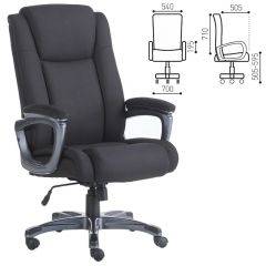 Кресло офисное BRABIX "Solid HD-005" (ткань/черное) 531822 в Копейске - kopejsk.mebel24.online | фото 1
