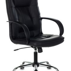 Кресло руководителя Бюрократ T-800N/BLACK черный в Копейске - kopejsk.mebel24.online | фото