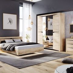 Кровать 1600 парящая с ПМ НКМ Версаль-5 секция №6 в Копейске - kopejsk.mebel24.online | фото 2
