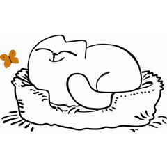 Кровать двухуровневая Кот № 900.1 ПРАВАЯ (туя светлая/белый) в Копейске - kopejsk.mebel24.online | фото 2