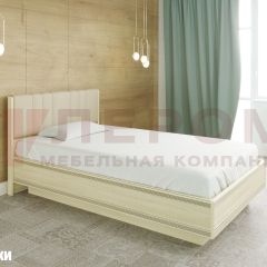 Кровать КР-1011 с мягким изголовьем в Копейске - kopejsk.mebel24.online | фото